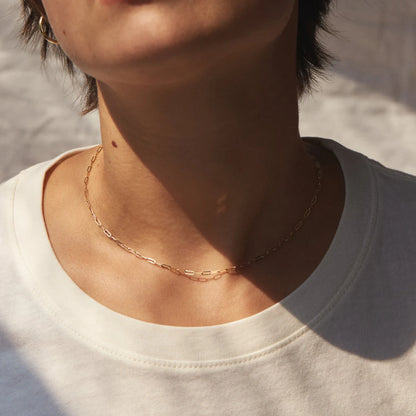 Collar de cadena de acero inoxidable