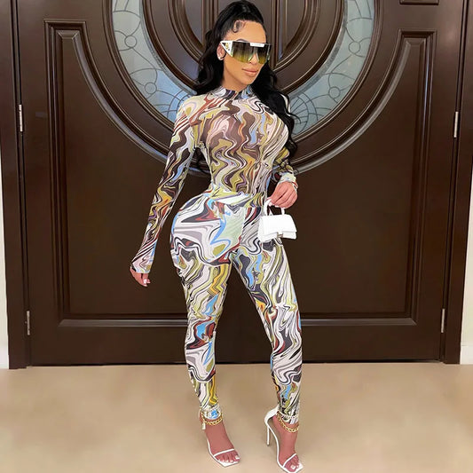 Conjunto con estampado mait