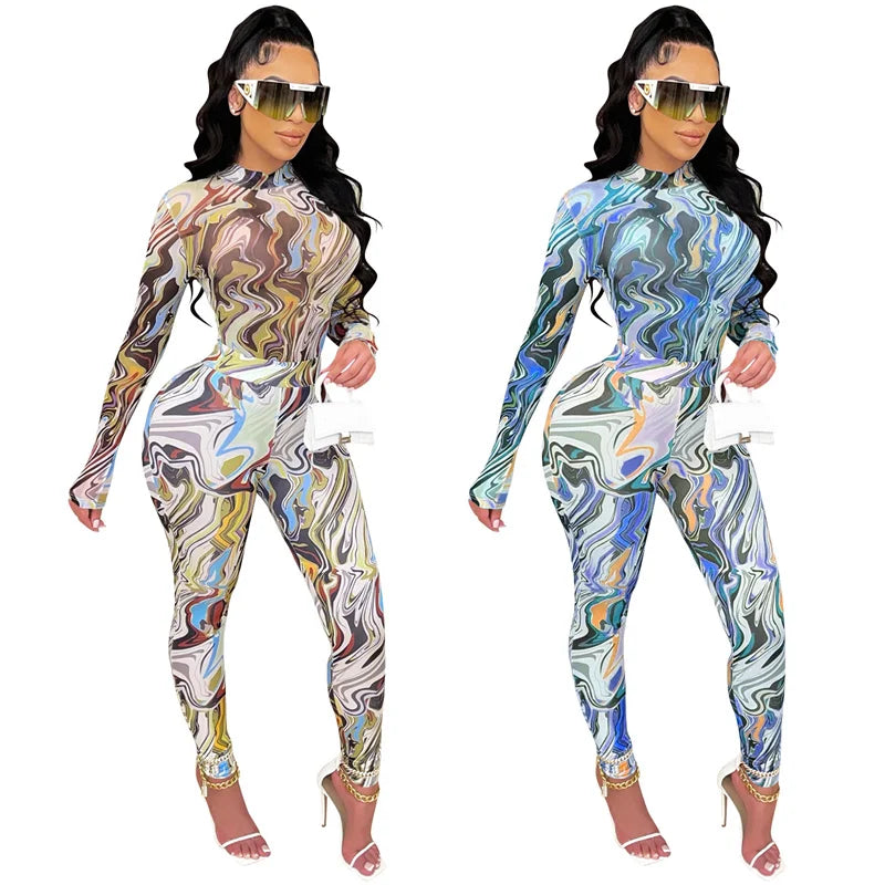 Conjunto con estampado mait