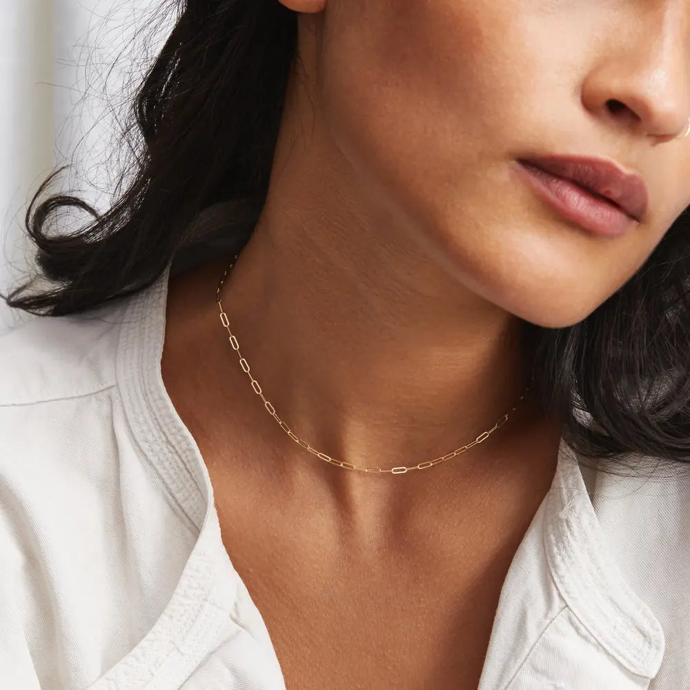Collar de cadena de acero inoxidable