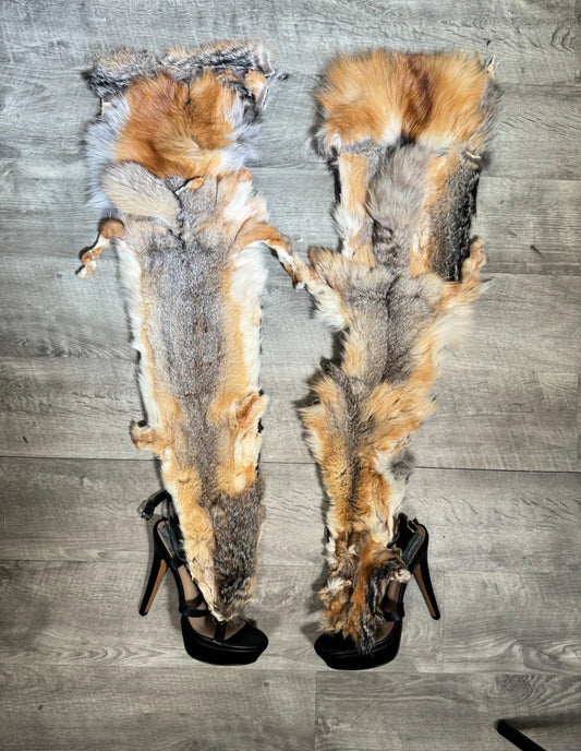 Zapatilla de piel coall