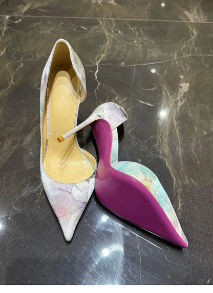 tacones altos a la moda y sexis