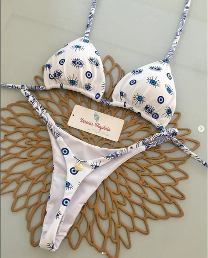 Conjuntos de Bikini sexys con estampado