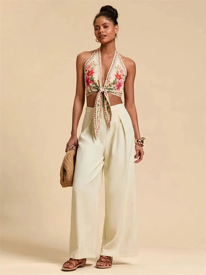 Top de flores Valeria