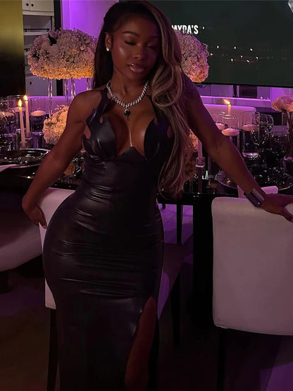 Vestido semi formal  oruga