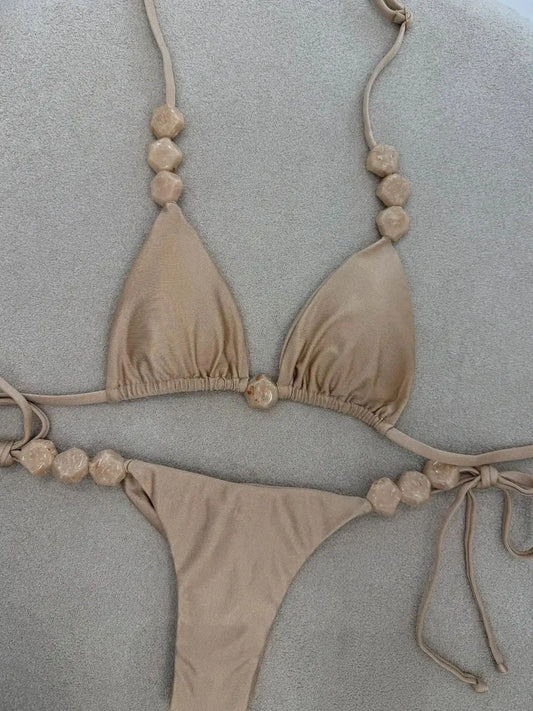Bikini con cuentas