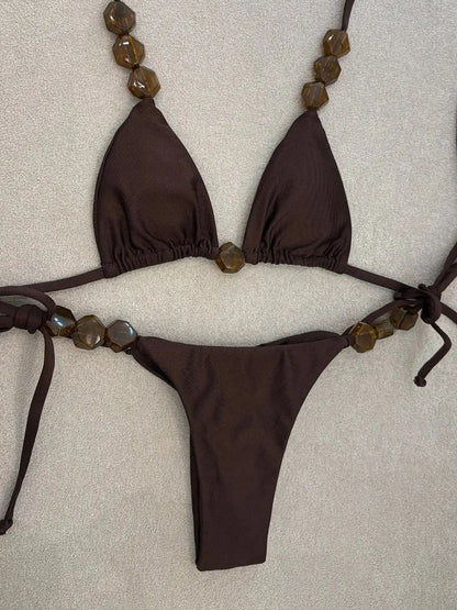 Bikini conjunto traje de baño de dos piezas