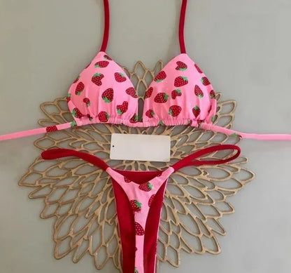 Conjuntos de Bikini sexys con estampado