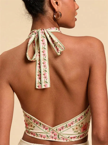 Top de flores Valeria