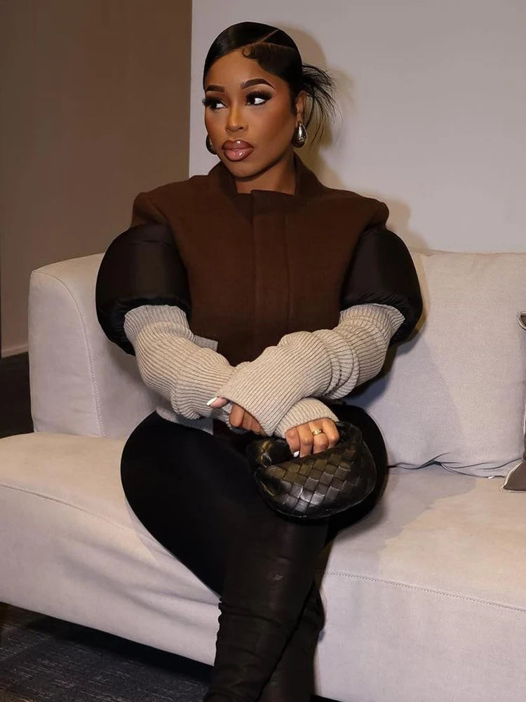 Chaqueta de manga larga para mujer