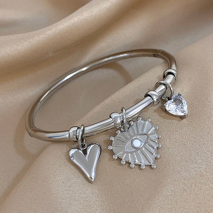 Brazalete de acero inoxidable