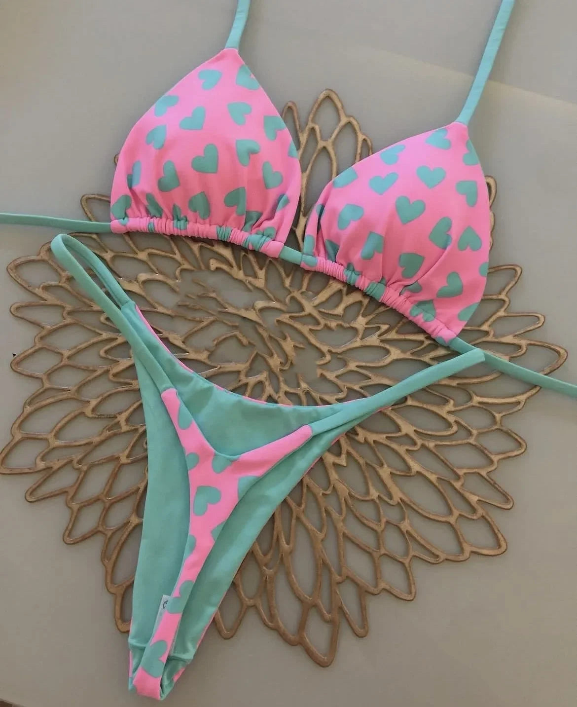 Conjuntos de Bikini sexys con estampado