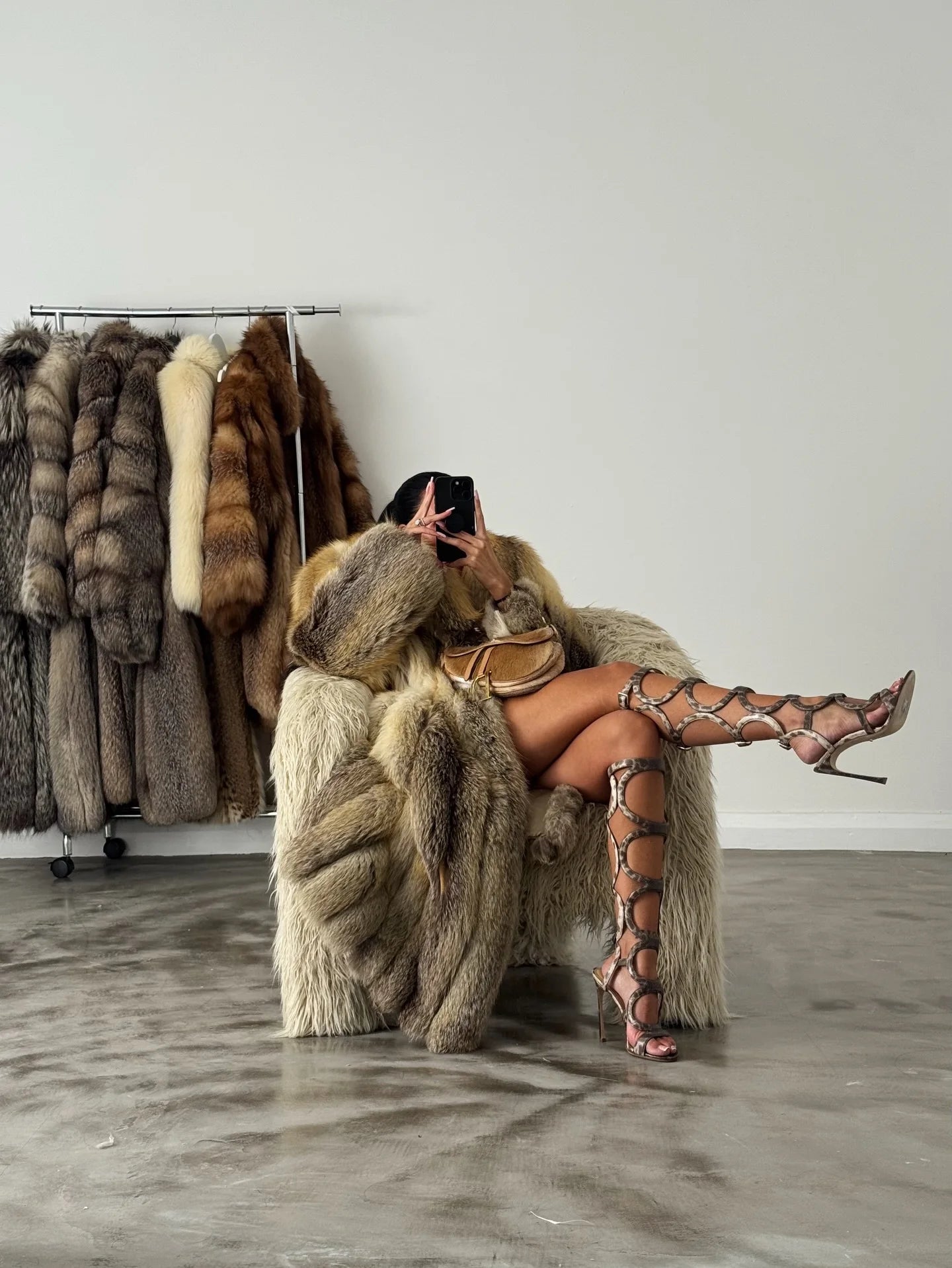 Sandalias de tacón de aguja con punta abierta