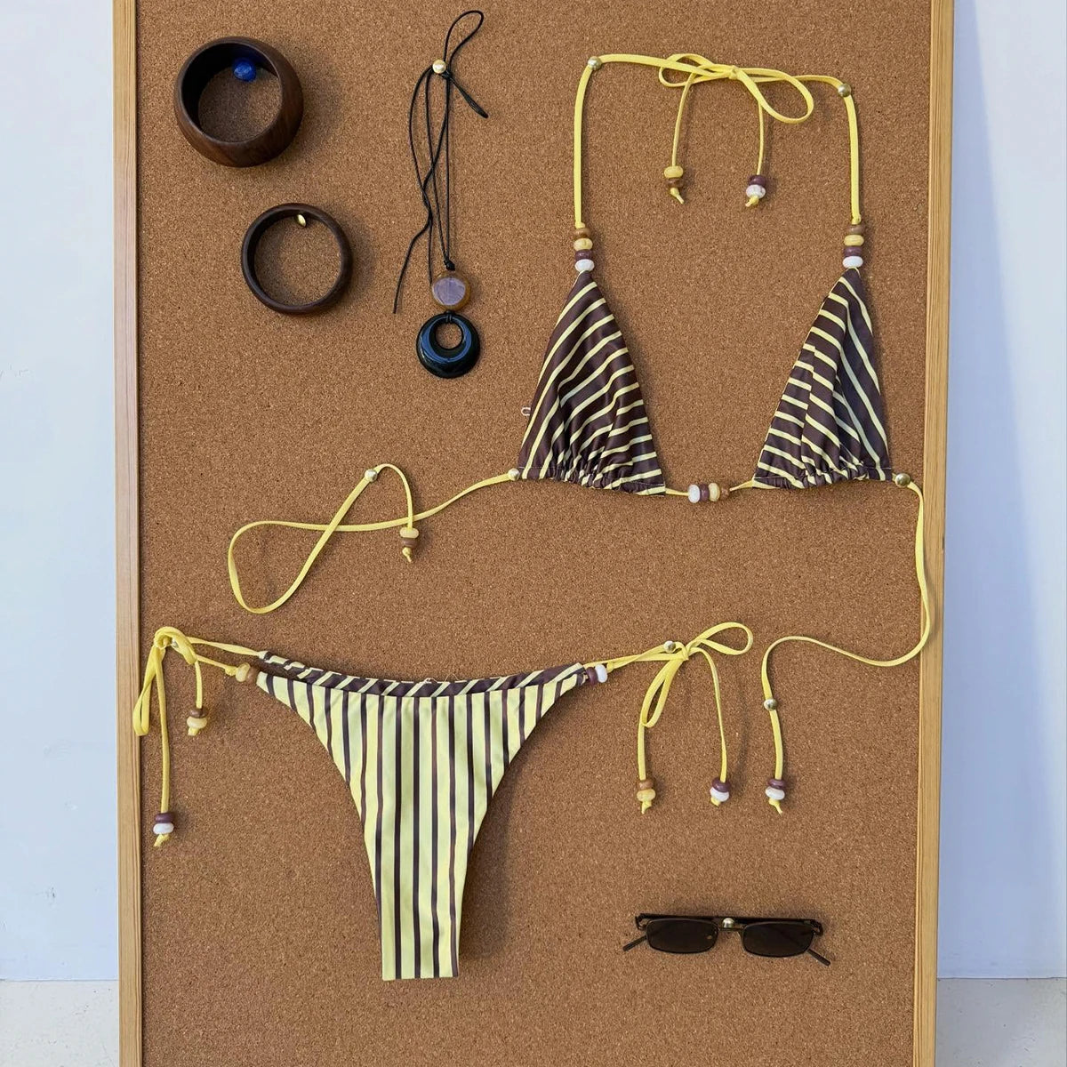 Microbikini traje de baño Sexy tema floral