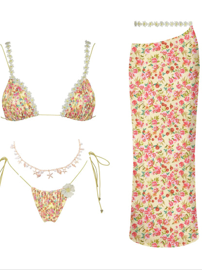 Bikini con cuello Halter