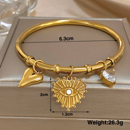 Brazalete de acero inoxidable