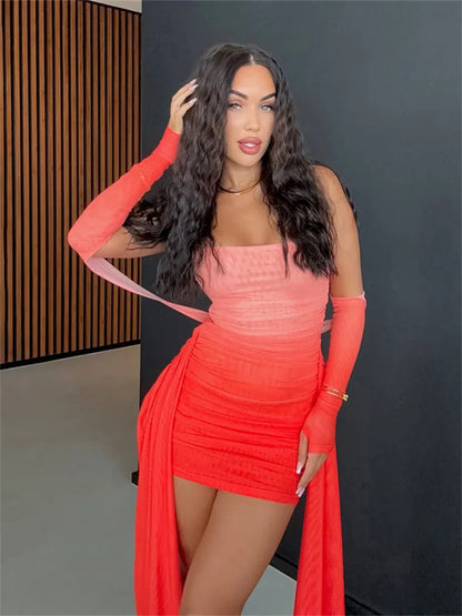 vestido transparente Sexy