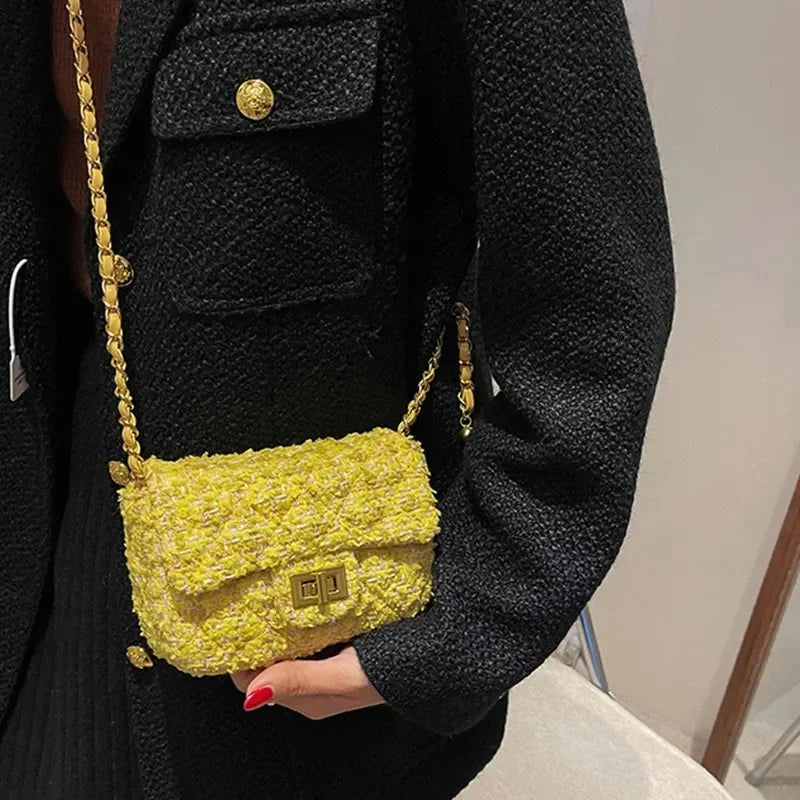 Bolso pequeño con cadena