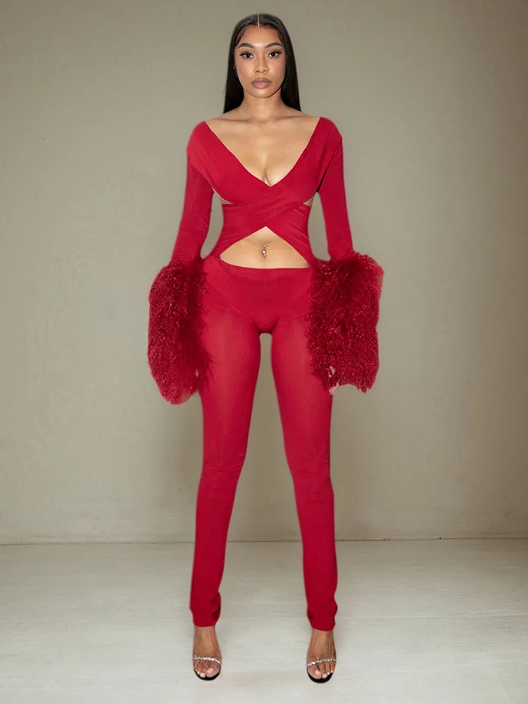 Enterizo con mangas temik