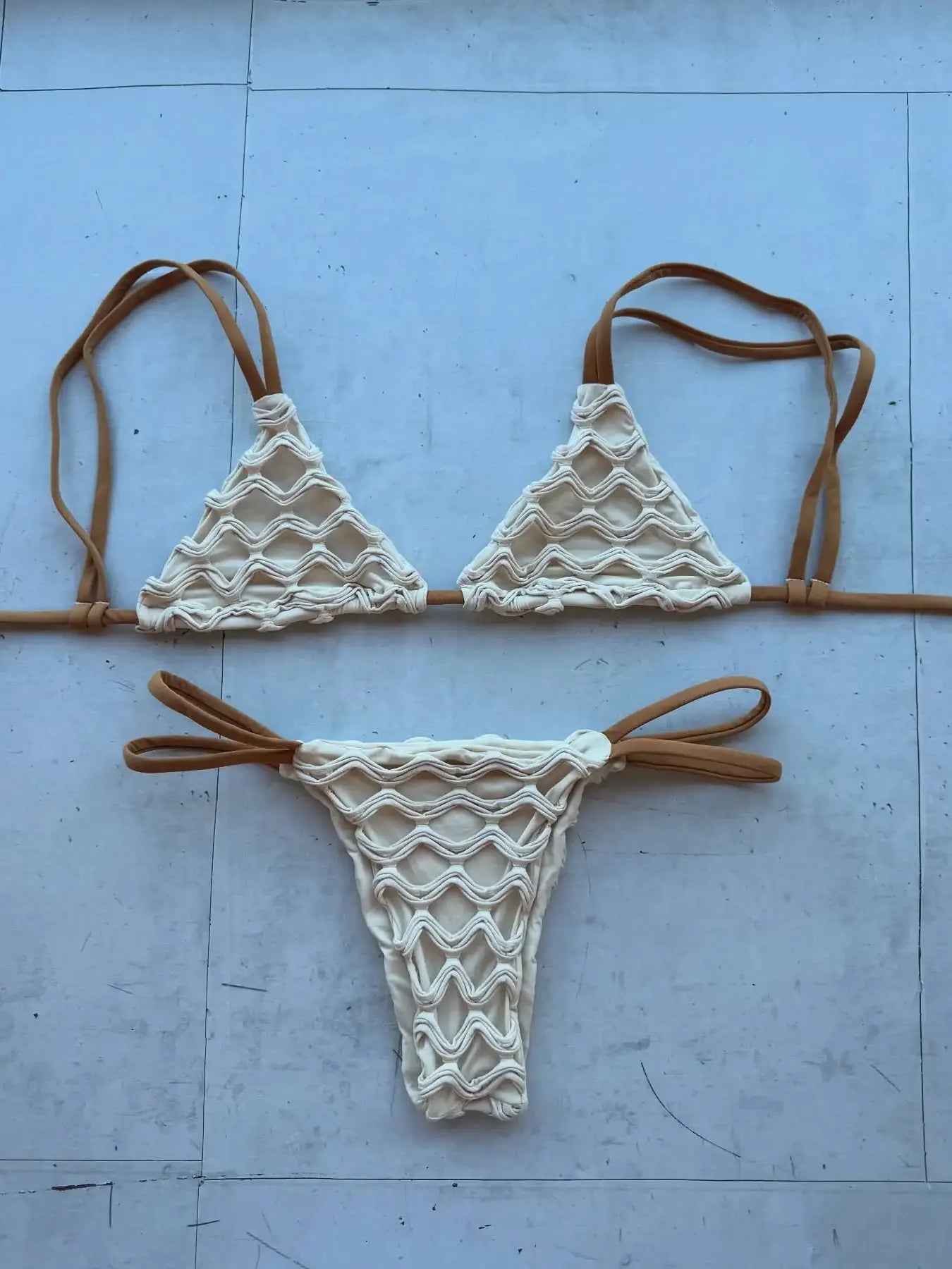 Bikini con cuentas