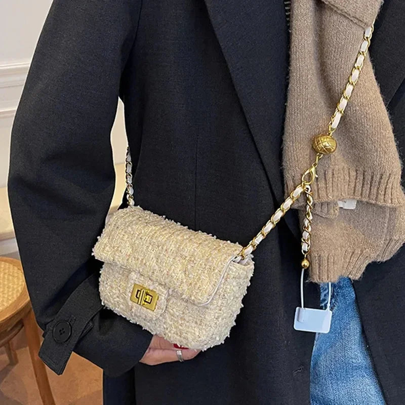 Bolso pequeño con cadena