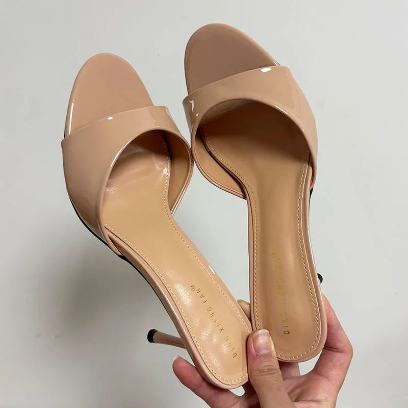 zapatillas deslizantes para mujer, moda de verano y primavera