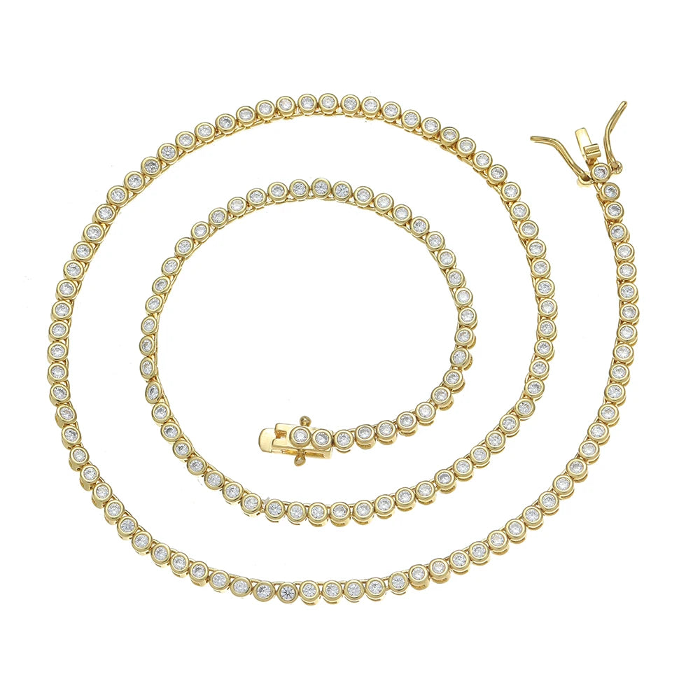 Collar de cadena de 2mm