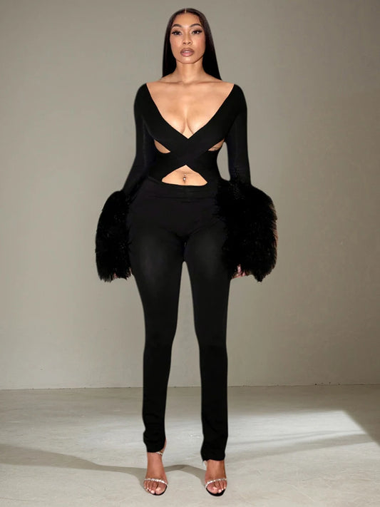 Enterizo con mangas temik