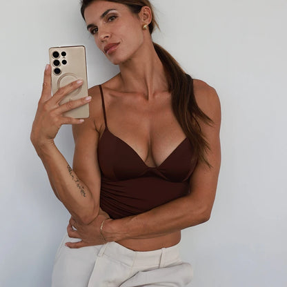 Top moderno y casual apl
