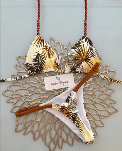 Bikini de cintura alta, traje de baño Sexy con Tanga, conjunto de Bikini con estampado de cebra, traje de baño brasileño para mujer, nuevo Bikini, traje de baño para mujer