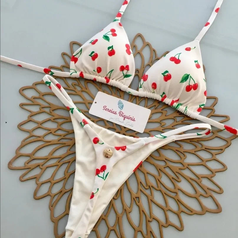 Conjuntos de Bikini sexys con estampado